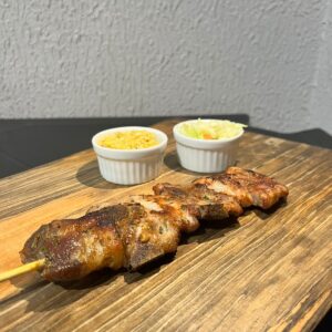 espeto costela suína